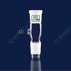 ISOLAB 065.34.029 Adaptör - Aktarım - Düz - Dişi Şilif : NS 29/32 - Erkek Şilif : NS 29/32