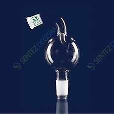 ISOLAB 065.48.005 Adaptör Sıçrama Başlığı (Sıçrama Tutucu) Erkek Şilif NS 29/32 Dişi Şilif : NS 29/32