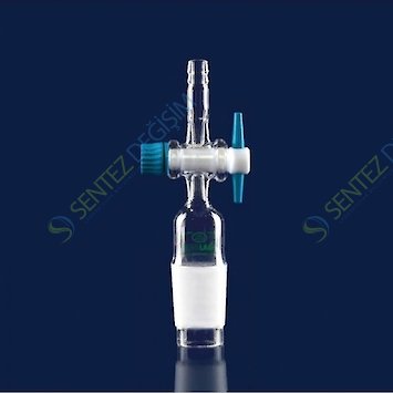 ISOLAB 065.24.029 Adaptör - Nozül - Düz - Musluksuz - Çap 10 mm - Dişi Şilif : NS 29/32