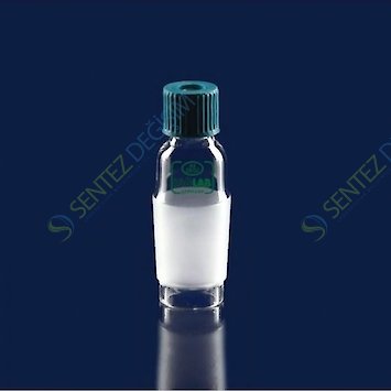 ISOLAB 065.21.029 Adaptör - Vida Kapaklı - Termometre İçin - Düz - Çap 6-8 mm - NS 29/32 - Gl 14