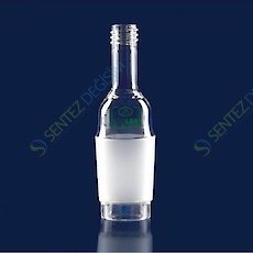 ISOLAB 065.19.292 Adaptör - Vida Dişli - Musluksuz - Düz - Cam - Erkek Şilif : NS 29/32 - GL 18