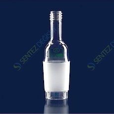 ISOLAB 065.19.291 Adaptör - Vida Dişli - Musluksuz - Düz - Cam - Erkek Şilif : NS 29/32 - GL 14