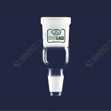 ISOLAB 064.11.002 Adaptör - Genişletme Amaçlı - Dişi Şilif: NS19/26 - Erkek Şilif : NS14/23