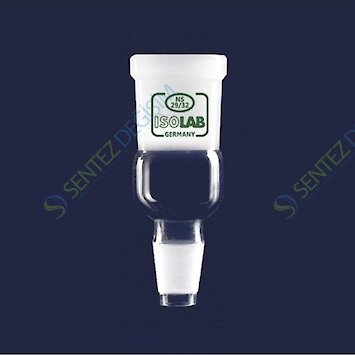 ISOLAB 064.11.001 Adaptör - Genişletme Amaçlı - Dişi Şilif: NS14/23 - Erkek Şilif : NS12/21
