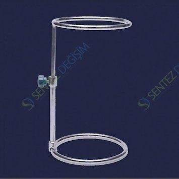 ISOLAB 062.30.002 Atık Poşet Standı - Yüksekliği Ayarlanır