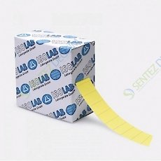 ISOLAB 099.06.133 Etiket - Dikdörtgen - 33 x 13 mm - 6 Renk