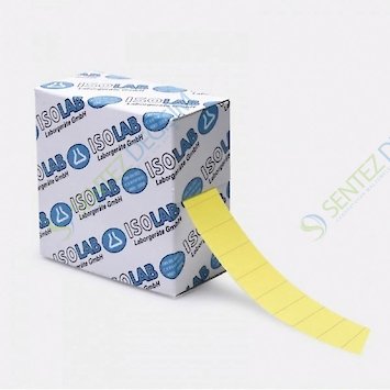 ISOLAB 099.06.024 Etiket - Dikdörtgen - 24 x 13 mm - Beyaz