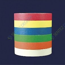 ISOLAB 099.02.011 Etiket - Şerit - Rulo - Beyaz