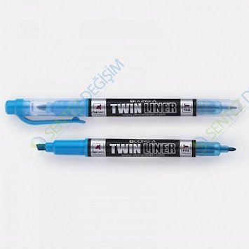 ISOLAB 099.01.006 Kalem - Markalama İçin - Fosforlu - Çift Uçlu