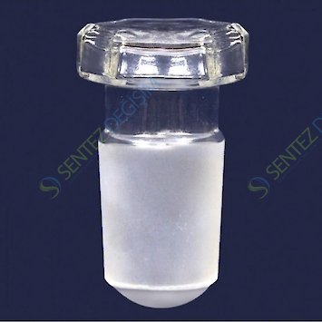 ISOLAB 051.03.004 Tıpa - Cam - Şeffaf - Hexagonal Kapaklı - NS 19/26