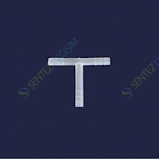 ISOLAB 052.24.010 Hortum Bağlantı Parçası - T Form - 10 mm Çap