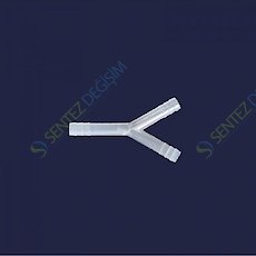 ISOLAB 052.23.010 Hortum Bağlantı Parçası - Y Form - 10 mm Çap