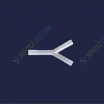 ISOLAB 052.23.010 Hortum Bağlantı Parçası - Y Form - 10 mm Çap