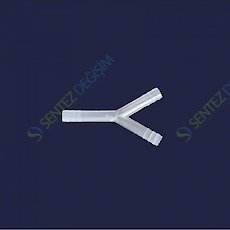 ISOLAB 052.23.008 Hortum Bağlantı Parçası - Y Form - 8 mm Çap