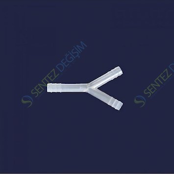 ISOLAB 052.23.006 Hortum Bağlantı Parçası - Y Form - 6 mm Çap