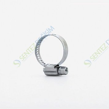 ISOLAB 052.16.025 Hortum Kıskacı - Vidalı Kelepçe - 16/25 mm