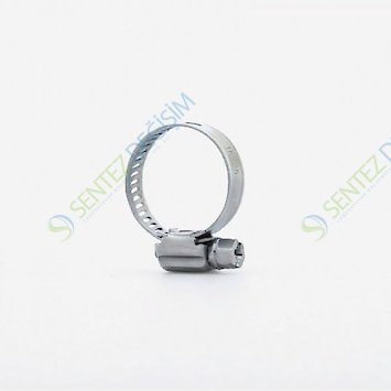 ISOLAB 052.16.012 Hortum Kıskacı - Vidalı Kelepçe - 8/12 mm