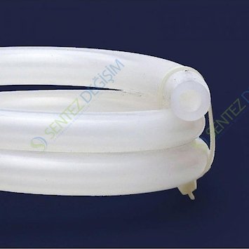 ISOLAB 052.12.006 Hortum - Silikon - 8,0 mm İç Çap - 12,0 Dış Çap / 1 Metre