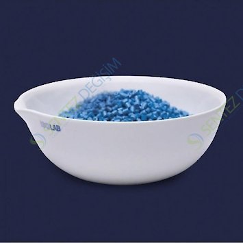 ISOLAB 038.12.100 kapsül - porselen - dibi yuvarlak - çap 100 mm (6 adet)