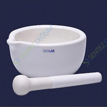 ISOLAB 038.02.180 havan - porselen - tokmaksız - çap 207 mm (1 adet)