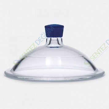 ISOLAB 039.06.300 Desikatör Kapağı - Vakumsuz - Çap 300 mm