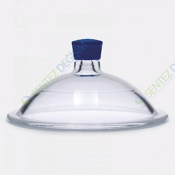 ISOLAB 039.06.250 Desikatör Kapağı - Vakumsuz - Çap 250 mm