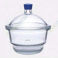 ISOLAB 039.01.300 Desikatör - Cam - Vakumsuz - Çap 300 mm