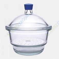 ISOLAB 039.01.250 Desikatör - Cam - Vakumsuz - Çap 250 mm