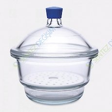 ISOLAB 039.01.200 Desikatör - Cam - Vakumsuz - Çap 200 mm