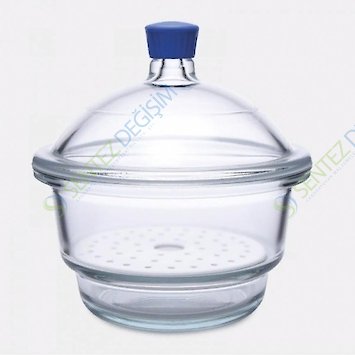 ISOLAB 039.01.200 Desikatör - Cam - Vakumsuz - Çap 200 mm