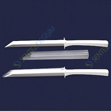 ISOLAB 037.36.001 Spatül - P.S - Kapaklı - Steril