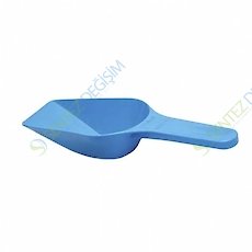 ISOLAB 037.30.050B Kürek - P.P - Dibi Düz - 50 ml, Mavi