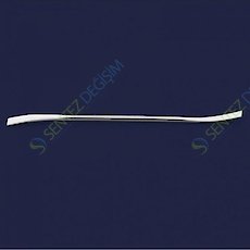 ISOLAB 047.03.150 Spatül - Paslanmaz Çelik - Eğimli - 150 mm