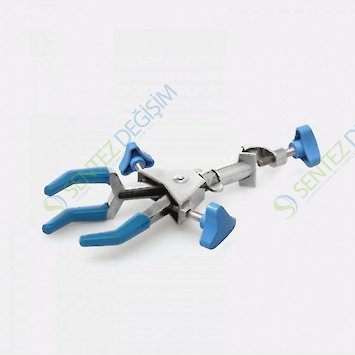 ISOLAB 045.06.001 Kıskaç - 3 Çeneli - Nivolu