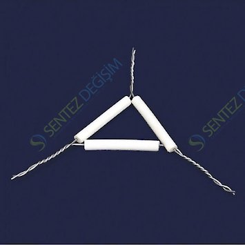 ISOLAB 050.07.050 Seramik Üçgen - 50 mm