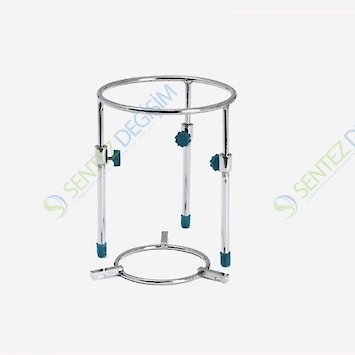 ISOLAB 050.04.002 Sac Ayak Standı - Ayarlanabilir Yükseklik