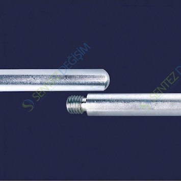 ISOLAB 049.06.004 Stant Borusu - Galvanize Çelik - Uzunluk 600 mm