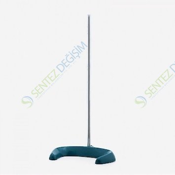 ISOLAB 049.09.180 Laboratuar Standı - Metal - At Nalı - Küçük Boy