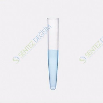 ISOLAB 077.04.005 Tüp - P.S - Konik Tabanlı - Ø16 x 100 mm / 500 Adet