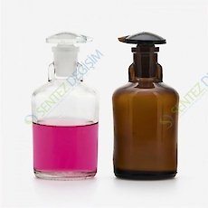 ISOLAB 062.03.100 Şişe - Damlatma - Cam - Amber - 100 ml