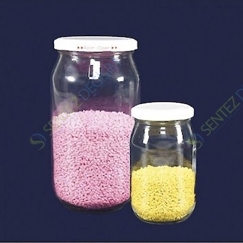 ISOLAB 061.29.901 Cam Kavanoz - Geniş Boyun - Nötr Cam - Şeffaf - 1000 ml / 10 Adet