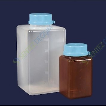 ISOLAB 061.27.250 Şişe - Su Numune - PP - Sodiumtiyosülfatlı - Şeffaf - Steril R - 250 ml - Tekli Ambalaj