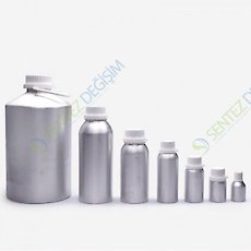 ISOLAB 061.14.901 Şişe - Vida Kapaklı - Dar Boyun - Alüminyum - 1200 ml