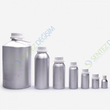 ISOLAB 061.14.901 Şişe - Vida Kapaklı - Dar Boyun - Alüminyum - 1200 ml