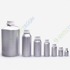 ISOLAB 061.14.060 Şişe - Vida Kapaklı - Dar Boyun - Alüminyum - 60 ml