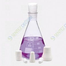 ISOLAB 051.24.009 Tıpa - Selüloz - 24,0 x 35,0 mm Çap - 55 mm H