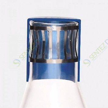 ISOLAB 027.06.101 Kapak - Aluminyum - Girintili Tabanlı Erlenler İçin