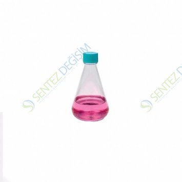 ISOLAB 027.18.500 Erlen - Petg - 500 ml - Filtre Kapaklı