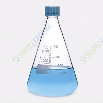 ISOLAB 027.03.500 Erlen - Cam - Vida Kapaklı - 500 ml