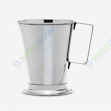 ISOLAB 025.05.901 Beher - Kulplu - Paslanmaz Çelik - 1000 ml / 1 Adet